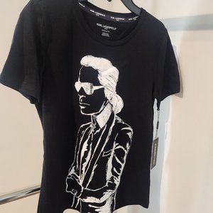 Karl Lagerfeld Black & White T-shirt